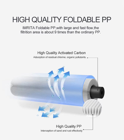 WiFi Smart Under Sink Water Purifier with High-Efficiency Composite Carbon Filter, 0.74 GPM Flow, 5–10 Micron Filtration Accuracy, Tankless Compact Design