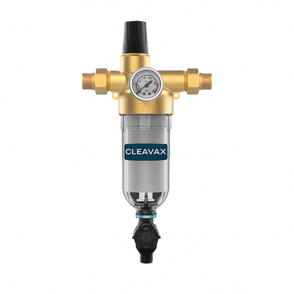 Whole‑House Sediment Pre‑Filter System – 40 Micron Mesh, Up to 5.5 GPM Flow