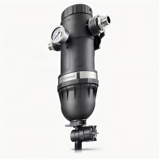 Whole‑House Mesh Backwash Pre‑Filter System – 50 Micron, Up to 6.6 GPM Flow