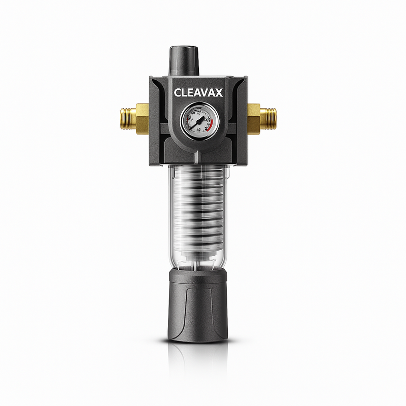 Under-Sink Spin-Down Mesh Pre-Filter, 40 Micron, High Flow, 6.6 GPM