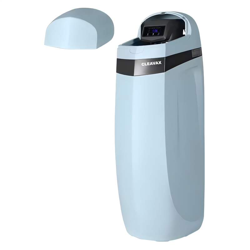 8.8 GPM Smart Whole House Water Softener with 5.3-Gallon Salt Tank, Intelligent Control Valve, Reverse Regeneration, Leak Protection & Wireless Remote