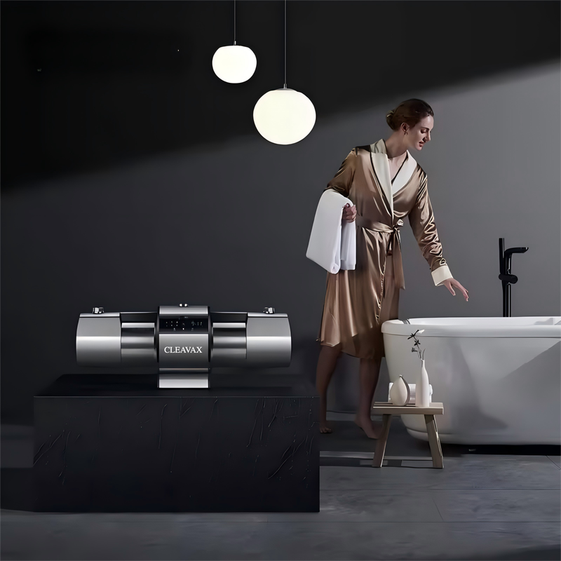 Premium Ultra-Filtration Whole House Water Filter System with Smart Display, 0.01 Micron, 380 GPH, 1" Inlet/Outlet – Kitchen + 3 Bathrooms, Commercial & Residential