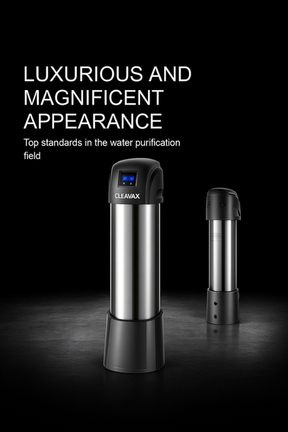 Premium 5000L/h Ultra-Filtration Whole House Water Filter System with LED Smart Display, 0.01 Micron, 412 GPH, Stainless Steel SUS304, 1" Inlet/Outlet – Commercial, Residential & Villa Use